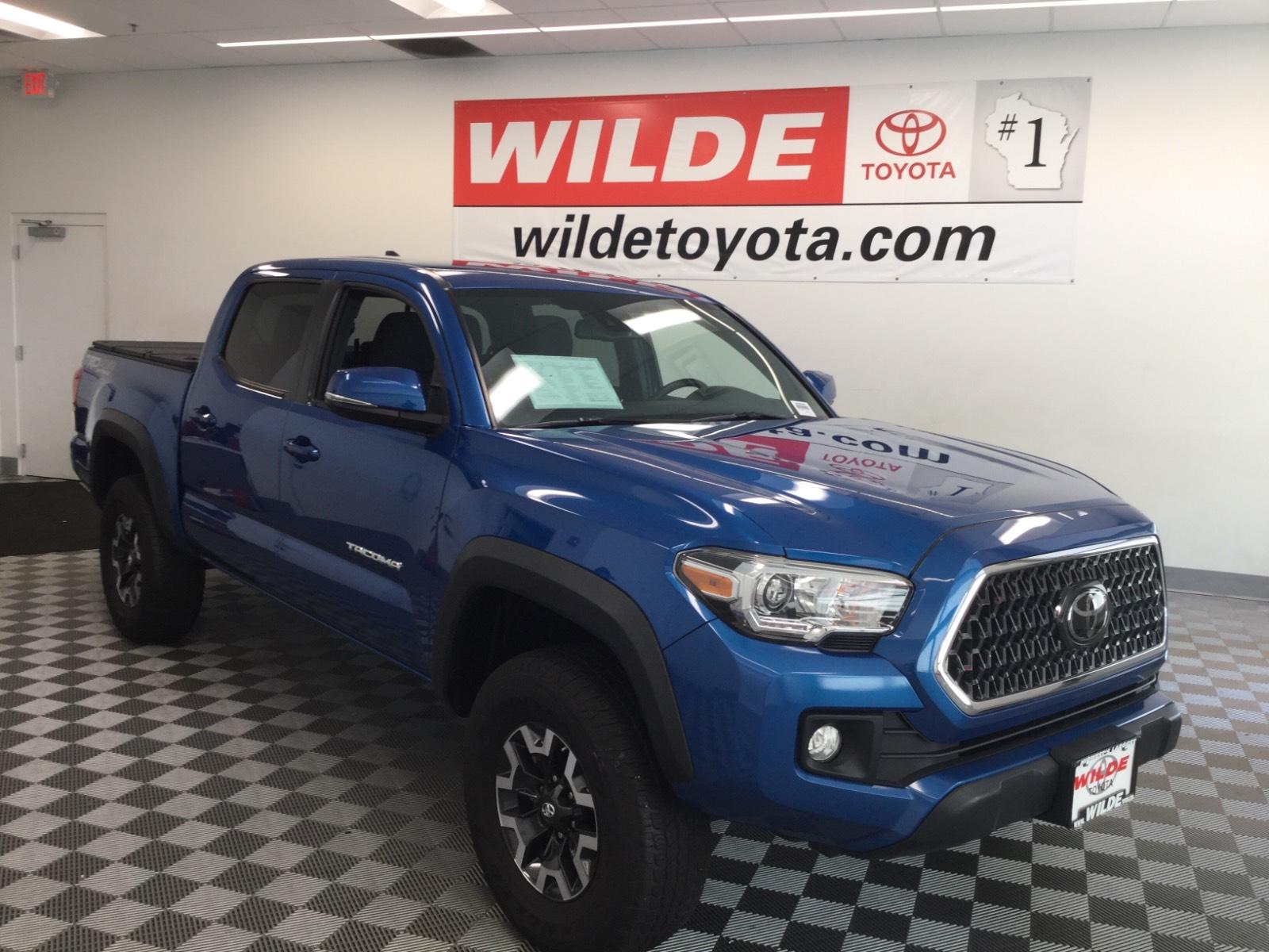 Pre Owned 2018 Toyota Tacoma Trd Off Road Double Cab 5 Bed V6 4 Crew Cab Pickup In West Allis S83648 Wilde Toyota